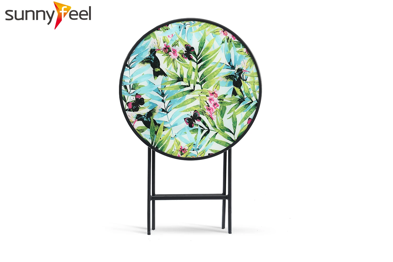 Camping Table Folding Egg Roll Wooden Table 30kg Bearing Triangle Stable Garden Travel Hiking BBQ Accessories Wood Style Outdoor