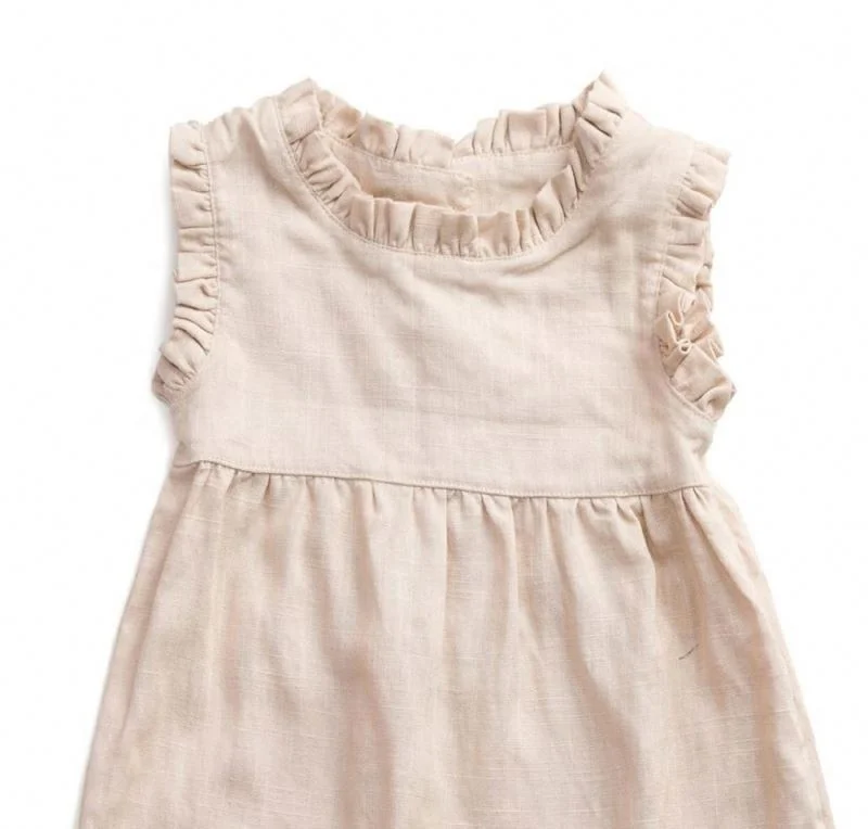 
Children Linen Jumpsuits Baby Breathable Clothing Baby Jean Romper Babies Bodysuit Romper 