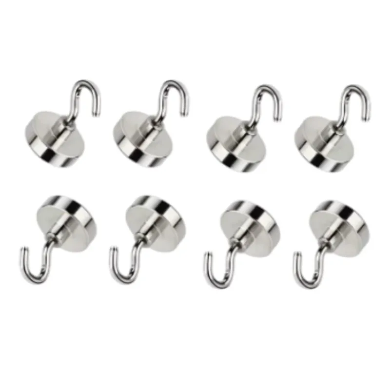 pot magnet super strong earth magnet hook with swivel carabiner