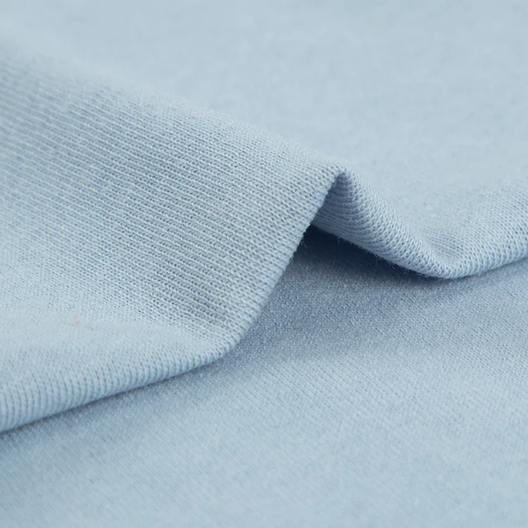 Leesourcing---Single Jersey Anti-Bacteria Organic Cotton Hemp Spandex Fabric For Tshirt