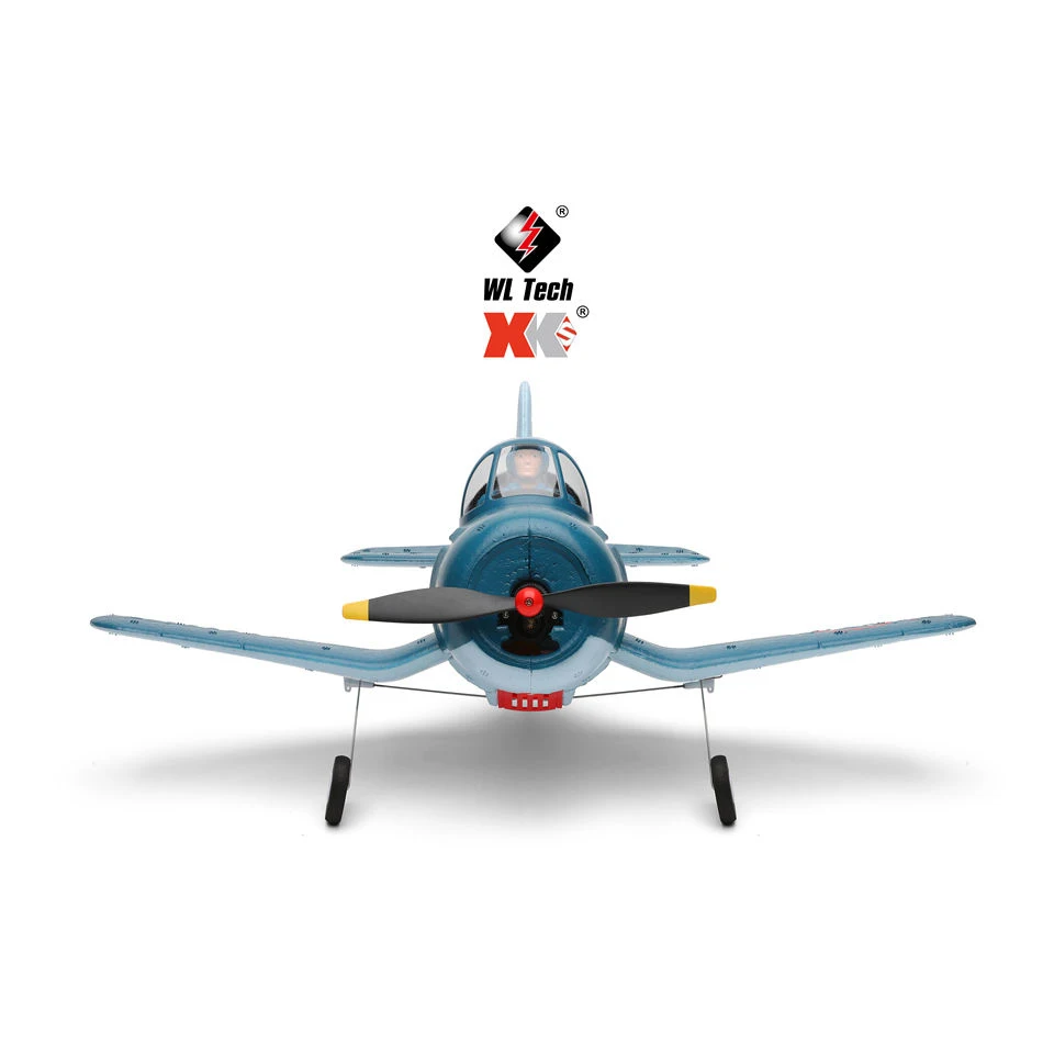 WL A500 Airplane 2.4G 4CH 3D 6G Gyro Fixed Wing Q Fighter F4U Aircraft EPP Roll RC Model Radio Control Hobby Foam Plane