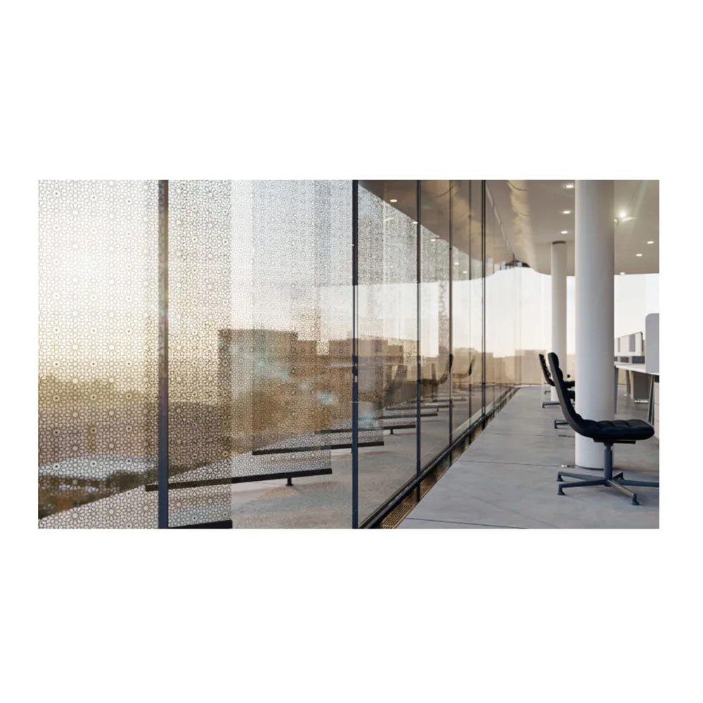 Colored Wire Glass Fiber Wire Woven Wire Mesh For Art Design Glass Laminated