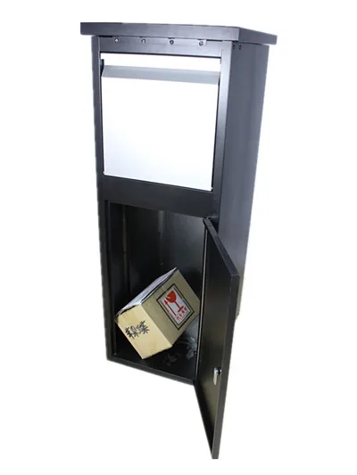 2024 New Design Stainless Steel Freestanding Parcel Drop Box for Apartment Use
