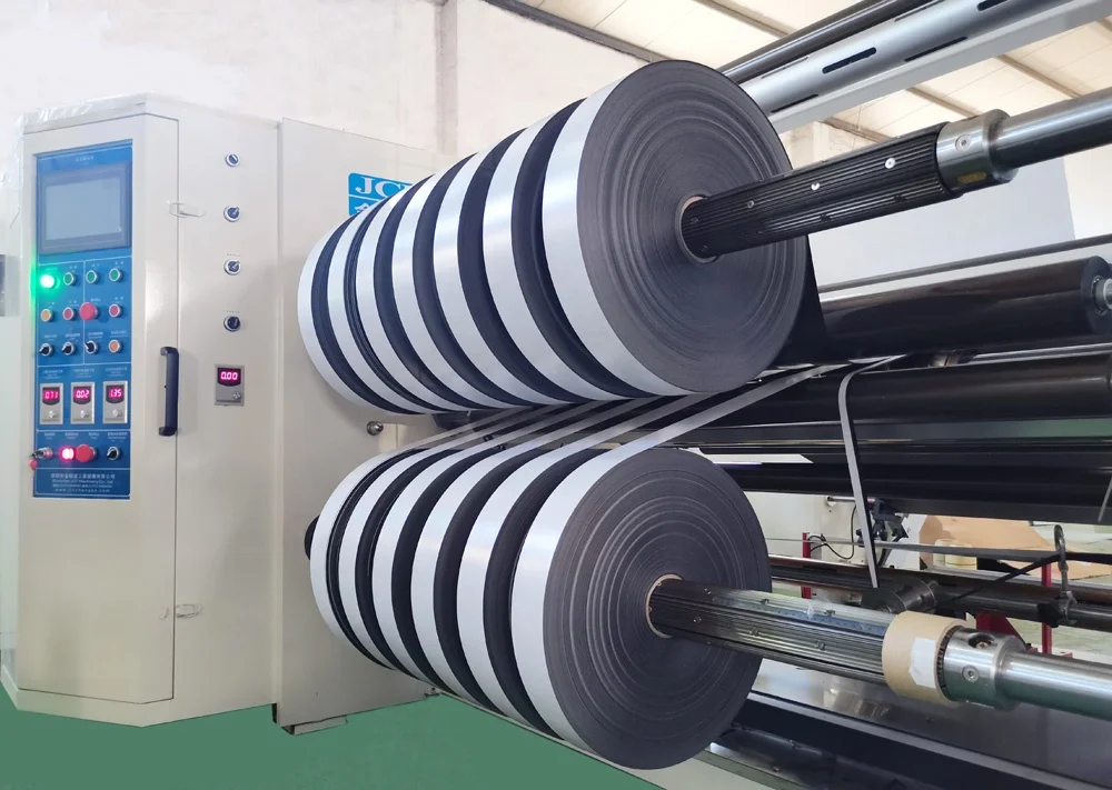 OCA TUP PVC PC Film big roll lamination and slitting machine