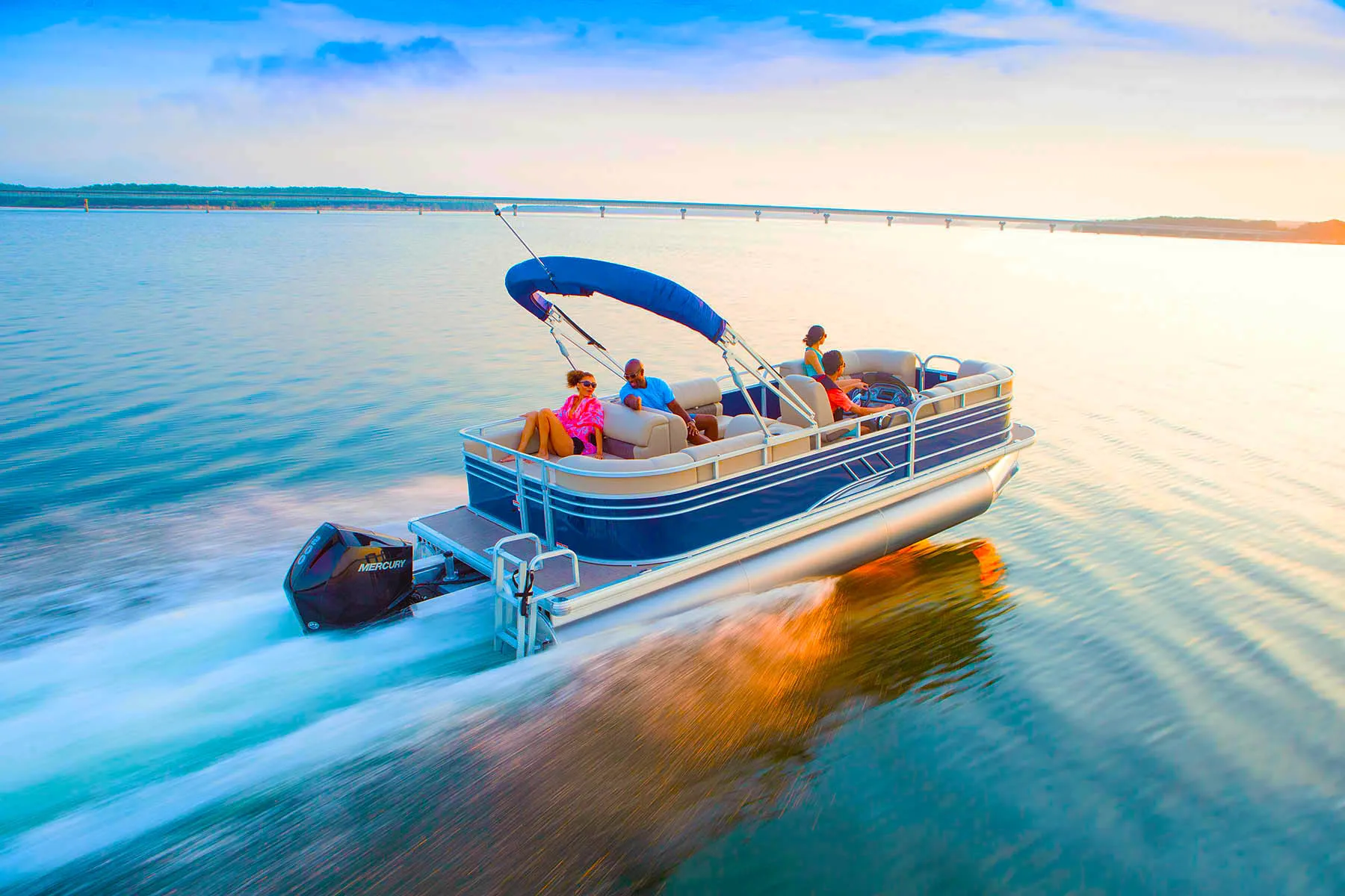 Kinocean Factory Direct Aluminum Pontoon Boat Deck for Surfing-Wholesale Outdoor Activity Floating Boat For Sale