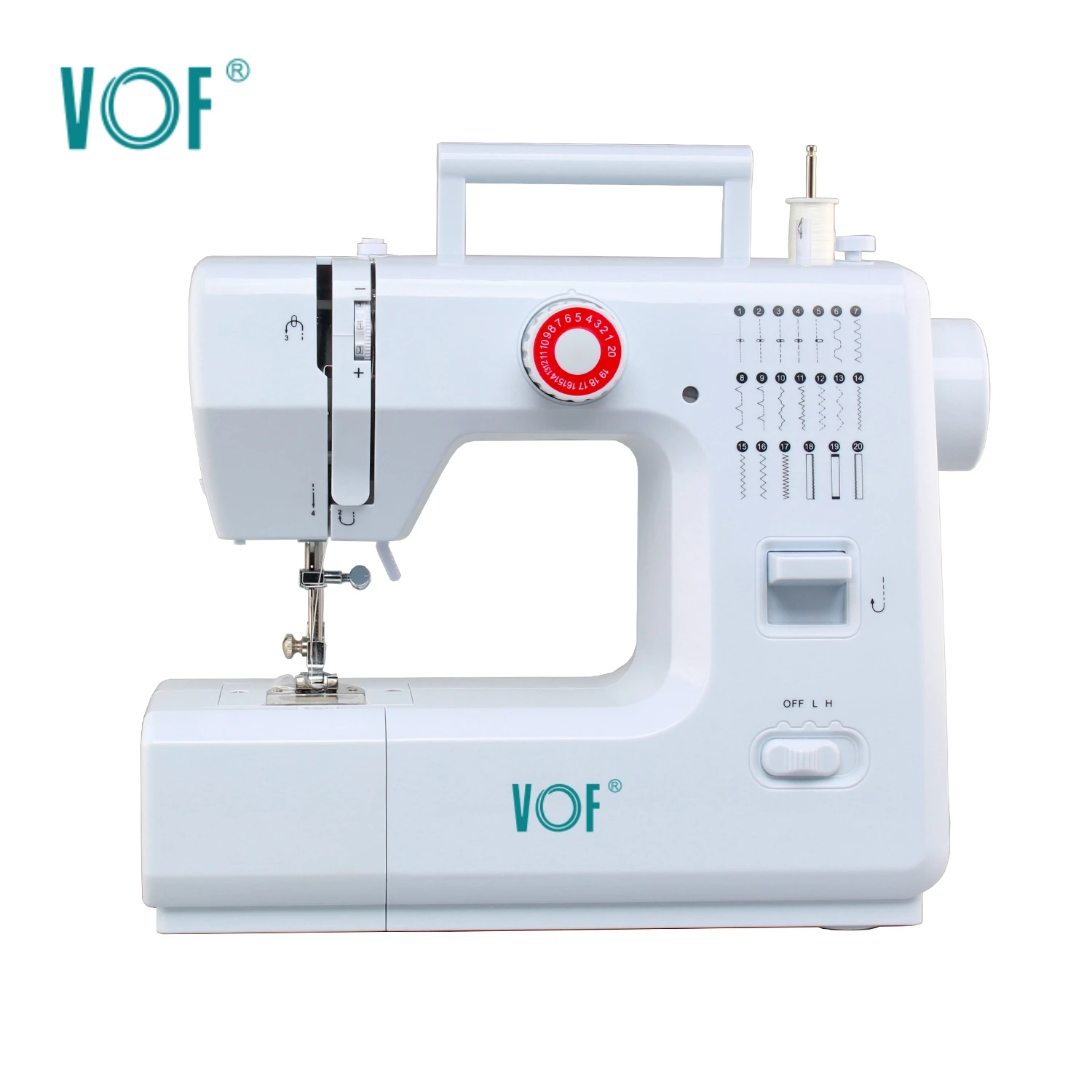 CE CB ROHS VOF Мини электрическая швейная машина зигзаг FHSM-618