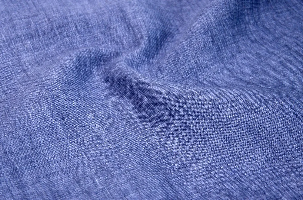 #8513 Sample order stocks linen fabric washed french pure linen yarn dyed linen fabric