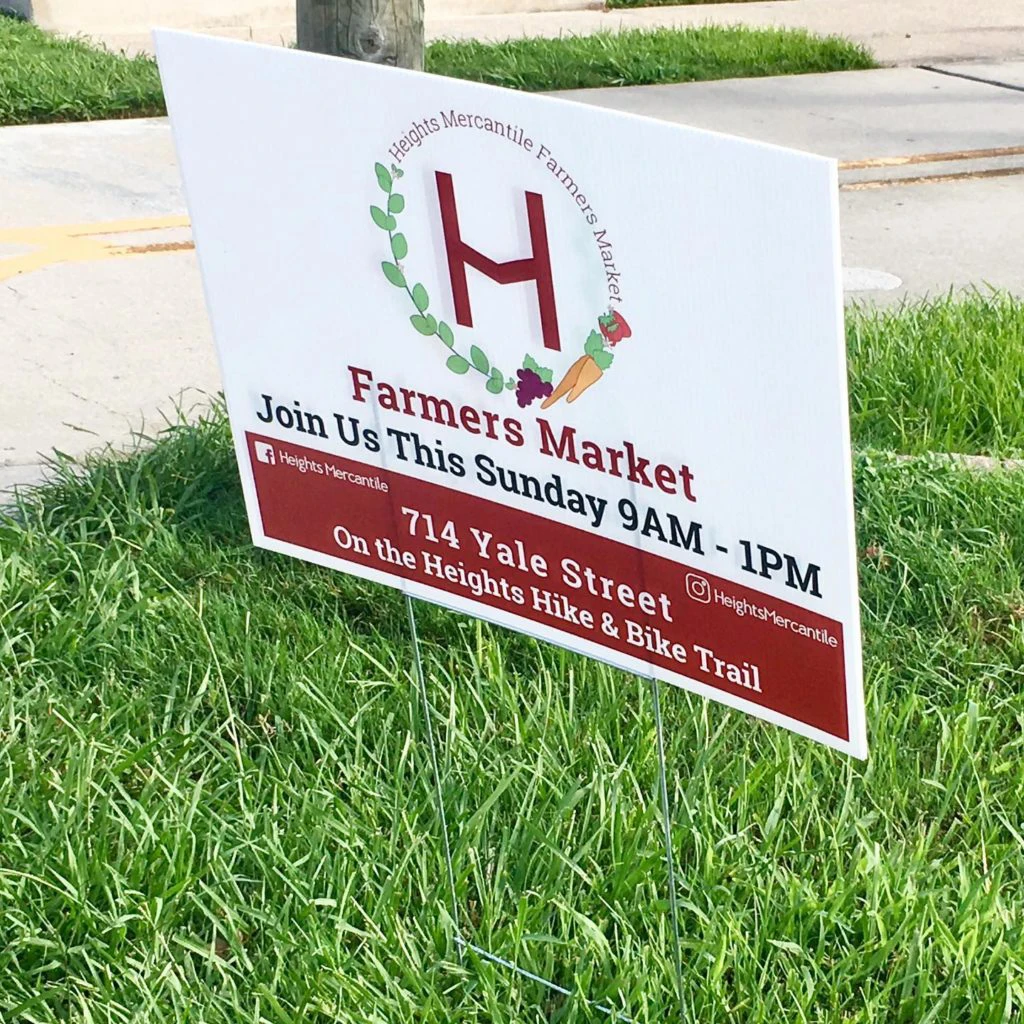 Wholesale Custom Made Shape PP Material Corrugated Plastic Sign Board Printing Coroplast Yard Signs 18x24 H-Stakes