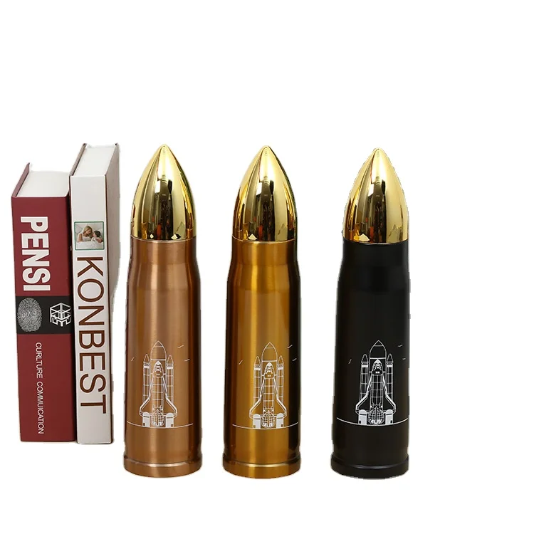 
Hot Sale double wall stainless steel vacuum insulation cup bullet thermos bottle bullet tumbler 