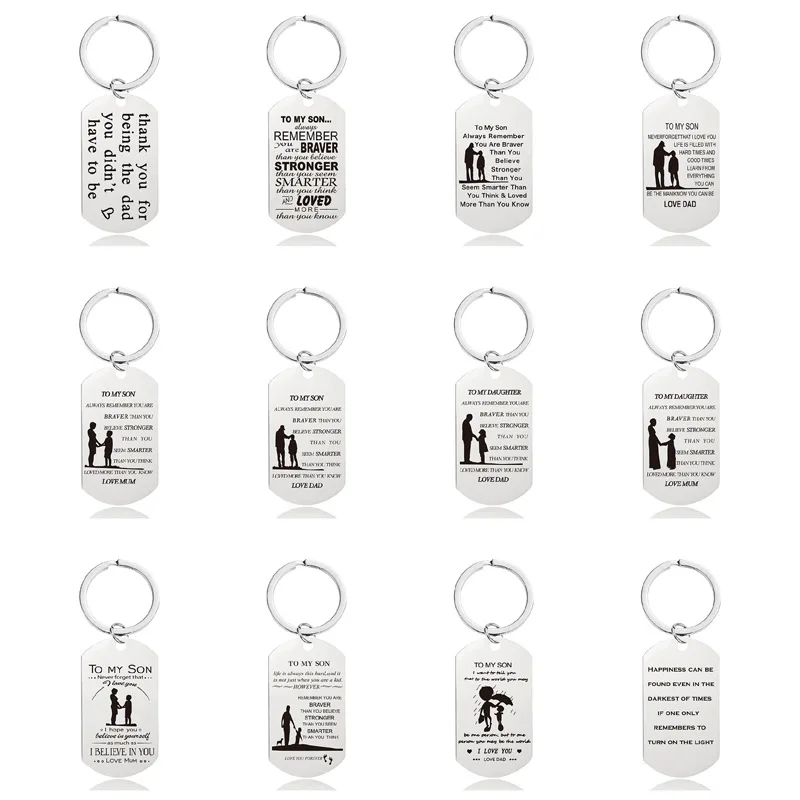 Personalized Custom Shape Stainless Blank Key Chain Hotel Room Keychain Accessories Promotional Gifts