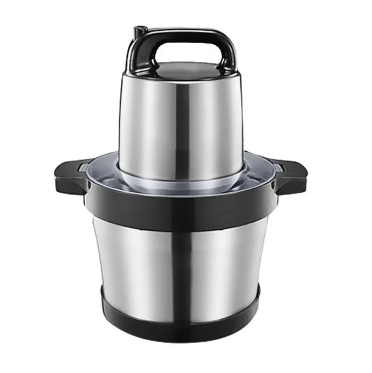 Large Capacity Electric Chopper Meat Grinder Food Processor Slicer Stainless Steel Commercial Mixer