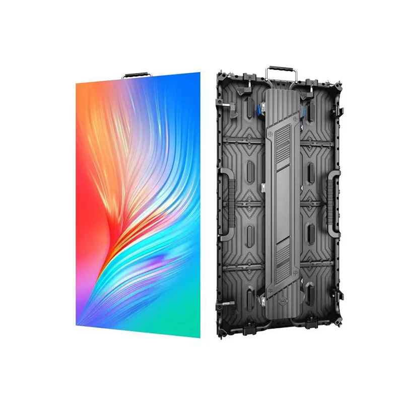 Enbon 2022 P4.8 SMD Hot Selling Big Outdoor Rental LED Display Screen 500*1000mm Die-Casting Aluminum Cabinet