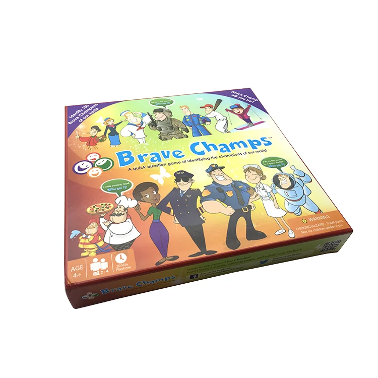 Custom Mini Jaws Scythe Parcheesi Finger Slots Board Games Printing