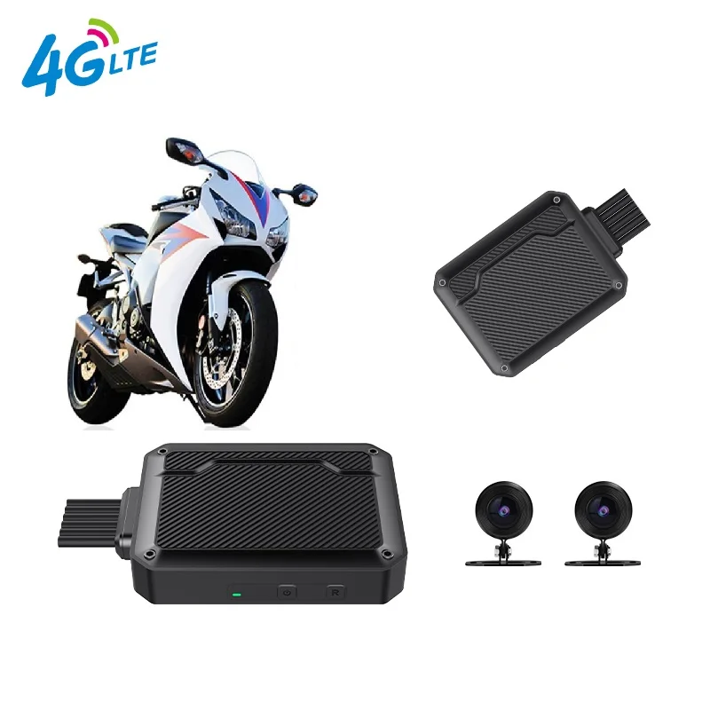 4G Motorcycle DVR Dash Camera Waterproof WiFi Dual HD 1080P FHD Front Rear View Motorcycle Camera GPS Recorder Remote monitoring