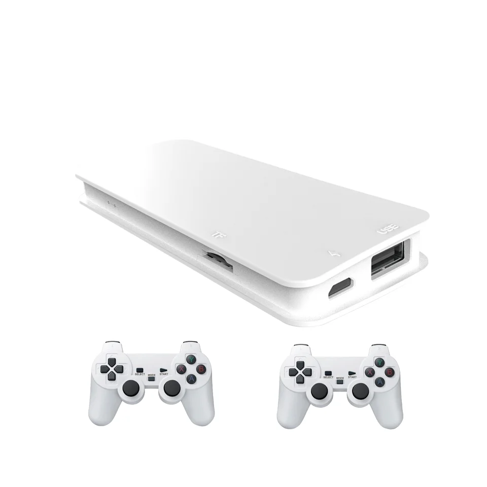 Muzze-V6 Handheld Video Game Console 4K 64G 20000+ Retro Games Wireless Gamepads HD Gaming Consola 20+ Simulators game stick