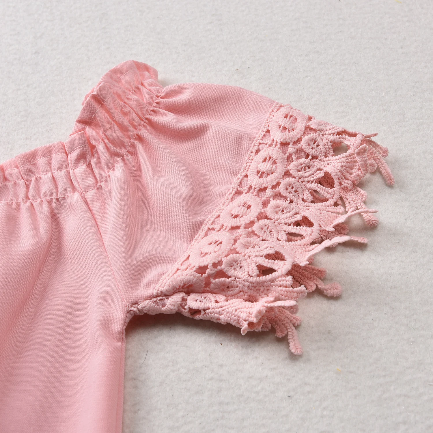 
baby girl skirt set Pink cotton dress baby clothes girls dress summer party dresses for girls of 0-6 years old 