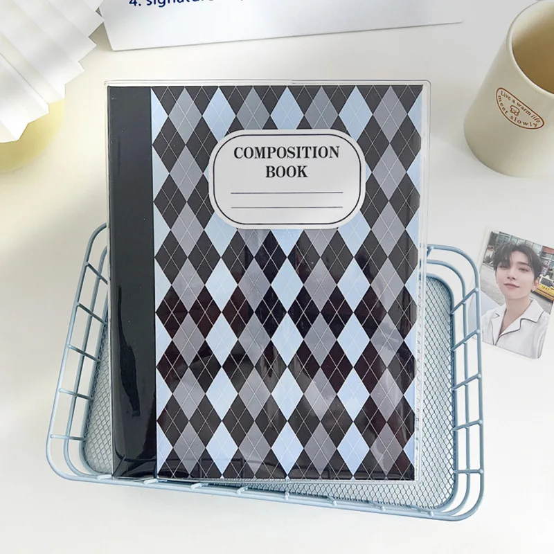New Arrival A5 Binder Ring Hard Cover Collect Book Kpop Photo Album Refills Bandage Postcards Sticker Organizer