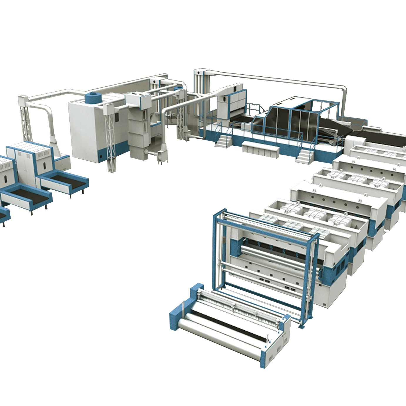 professional manufacturer Needle Felt Needle Punching Machine For Blanket/nonwoven Felt Machine Line