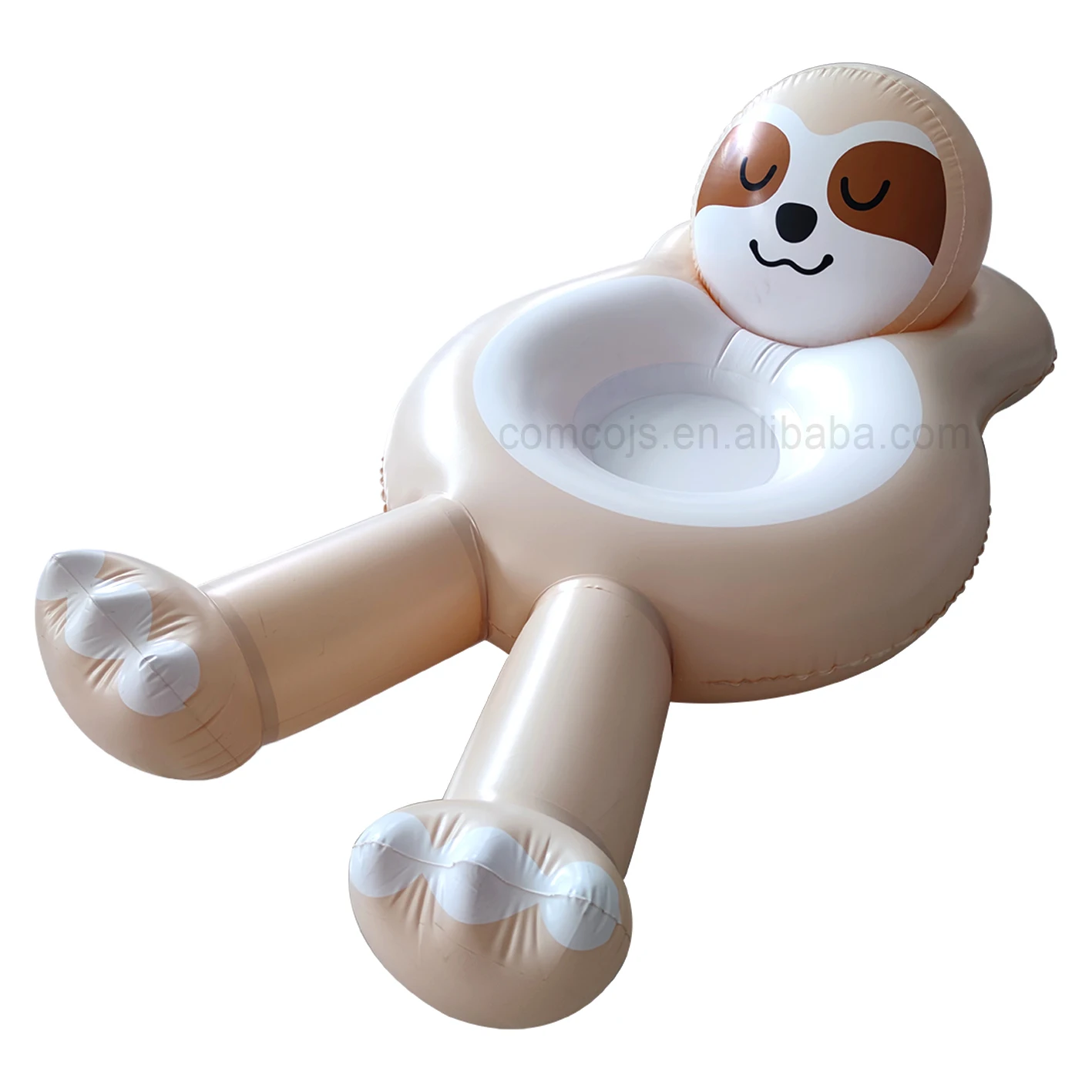 Manufacturer Toy Pool Float Beach Customized Sloth Swimming Pool Commercial Water Equipment Swim Floating Mattress Hammock