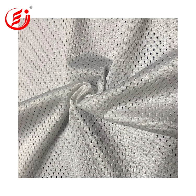 Hot sale polyester mesh fabric sandpex breathable polyester knitted fabric honeycomb fabric