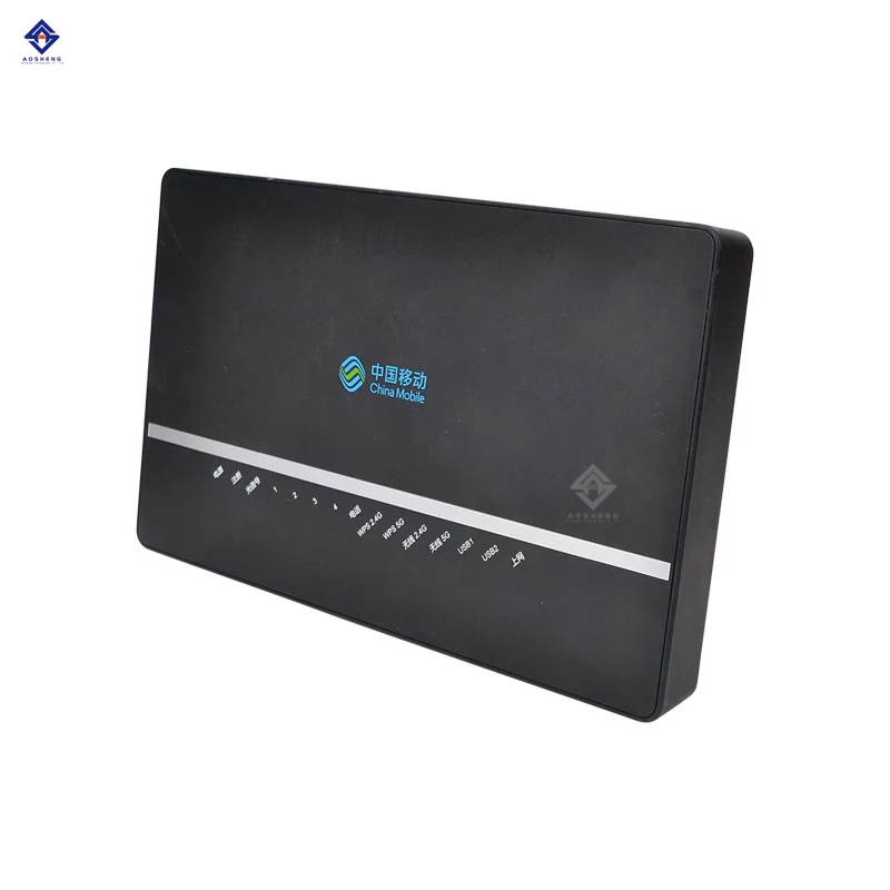 China Stock 140W-C/MD/ME/MF 4GE+2Usb+2.4G/5G WIFI Used Onu GPON Onu Router Wifi Modem For English Version