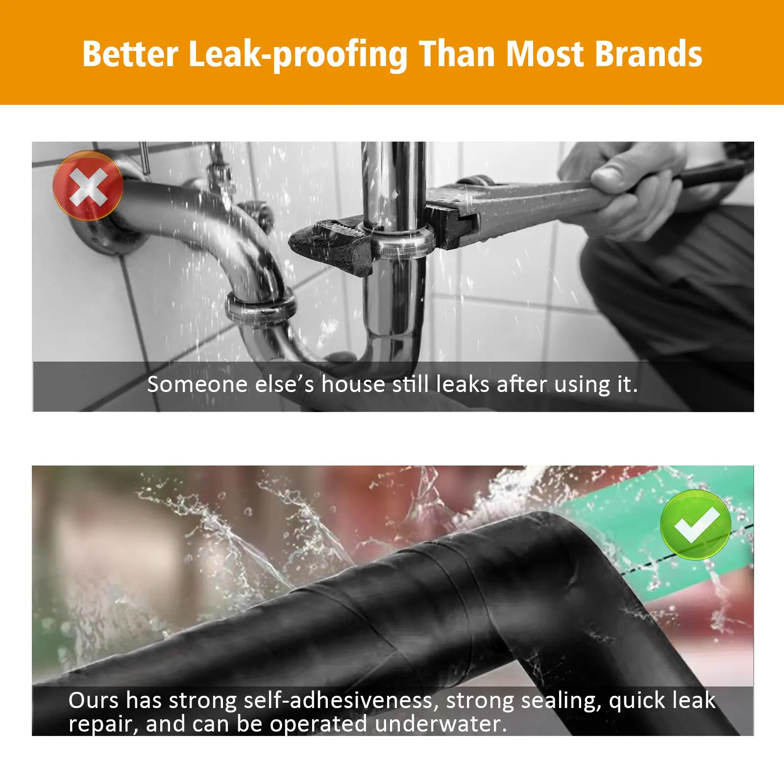 Thick Silicone Rubber Adhesive Tape Self Fusing Silicone Tape Double Sided Safety Masking Tape 