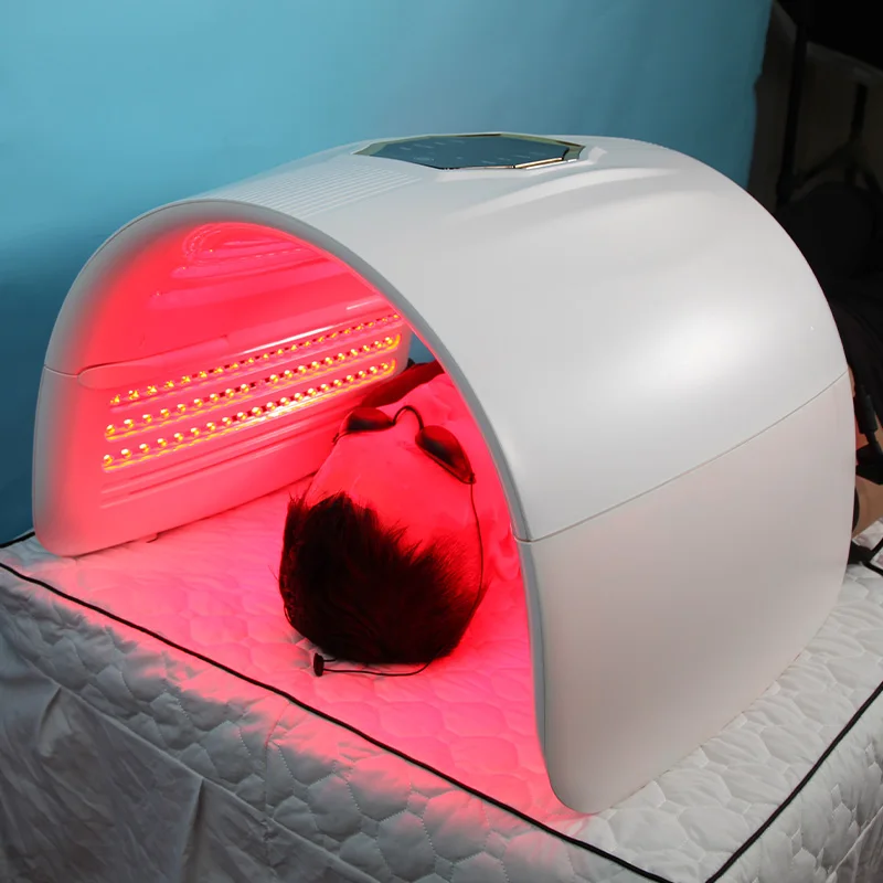 Foldable 4 Color Full Body LED Skin Care Device Spa Capsule Facial and Body LED Cabin LED Red Light Therapy Panel