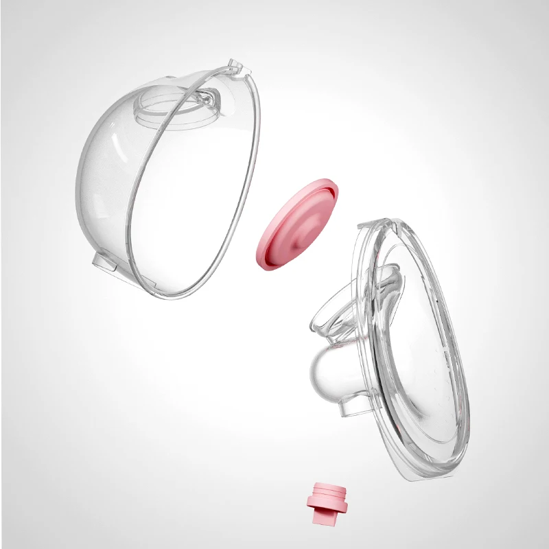 NCVI New In-bra Wireless Breast Milk Collector Silicone Breast Pump Tee Portable Wearable Breast Cup