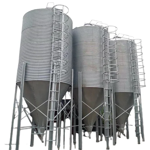 Multi-capacity poultry chicken farm pig farm galvanized silo