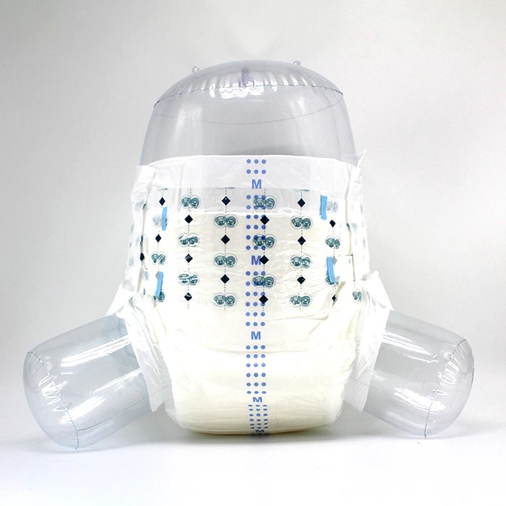 Wholesale Cheap in Bulk Elderly Nappies for Unisex Ultra Thick Adult Diapers Disposable Printed Abdl Free Sample M  L XL XXL