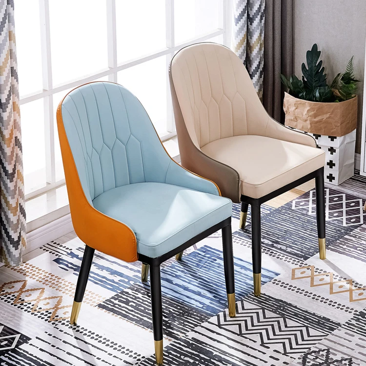 dragon mart dubai high back nickel chrome dining chair