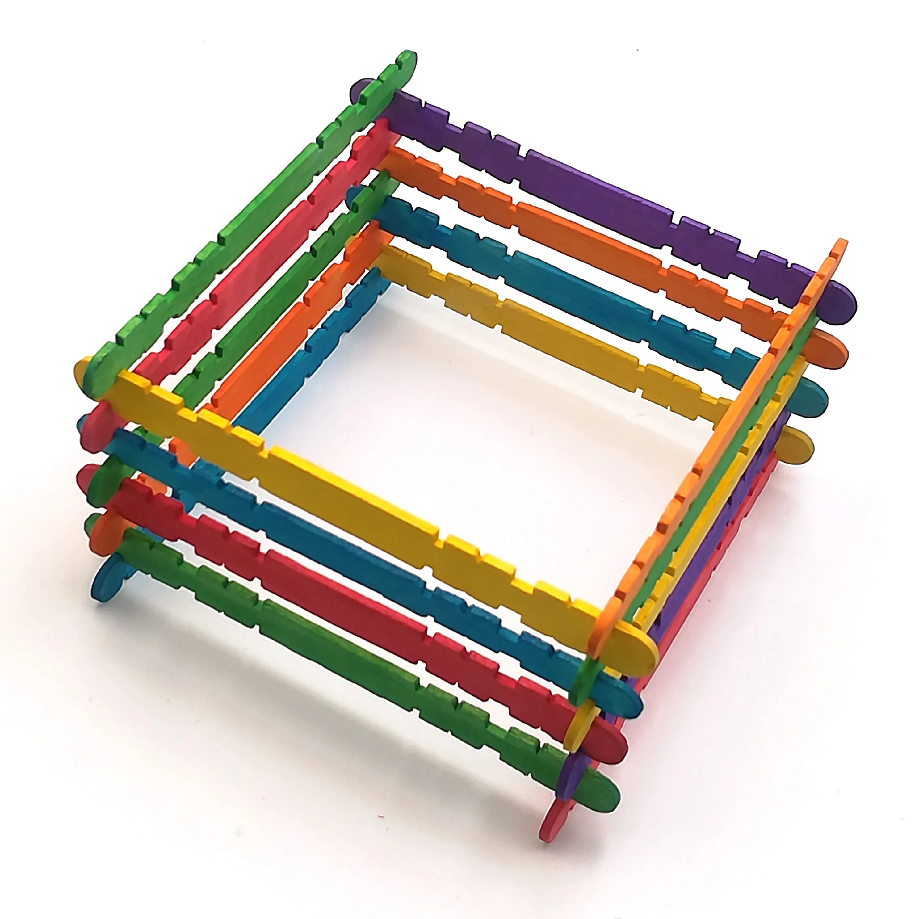 150mm disposable  DIY Colorful Craft Wooden Ice Cream Spoon Sticks