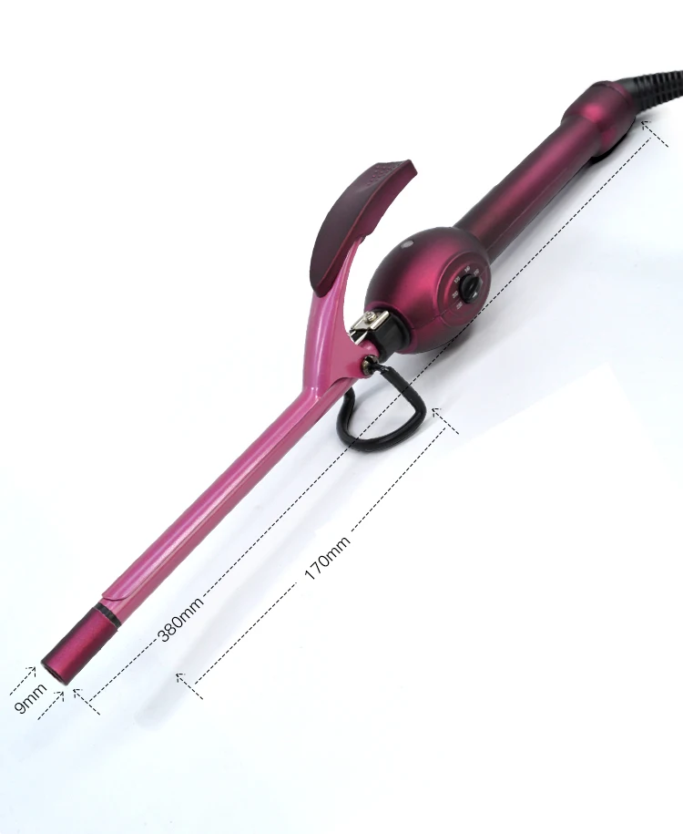 Ceramic Mini Hair Curler Professional Waver Hair Curling iron Custom Electric Mini Long barrel Iron Roller