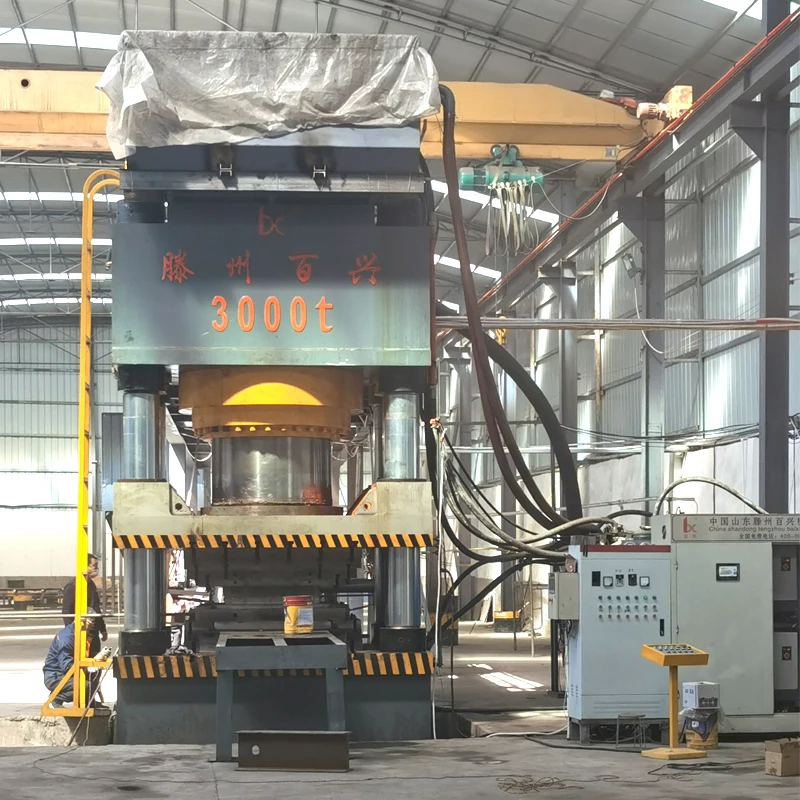 3000 tons Metal powder forming hot forging machine  four columns hydraulic press machine