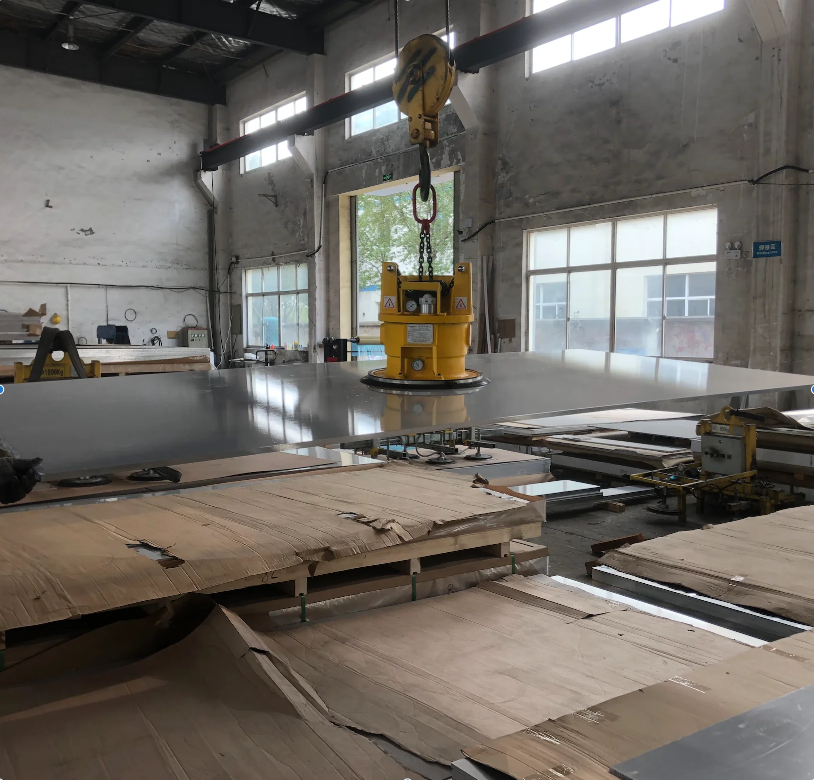 Hot sale No Need Air& Electric Drive Mechanical Vacuum Lifter for Metal Pate lifting Mechanical Vacuum Lifter