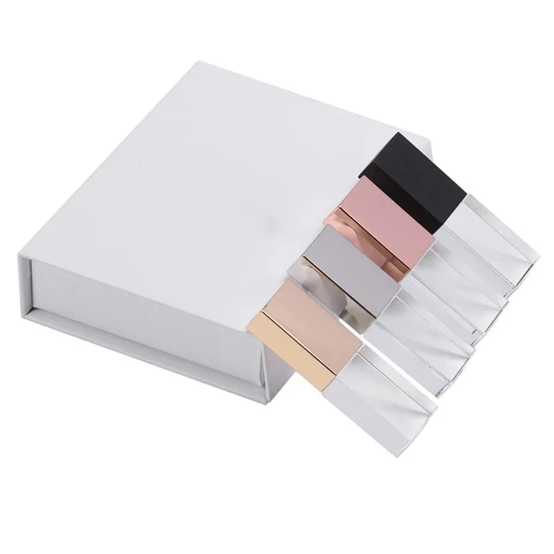 Crystal Usb Flash Drive Metal Pendrive Glass Thumb Drive Engraved Custom Logo Usb Stick 2.0 Wedding Event Free Gift Pen Drive