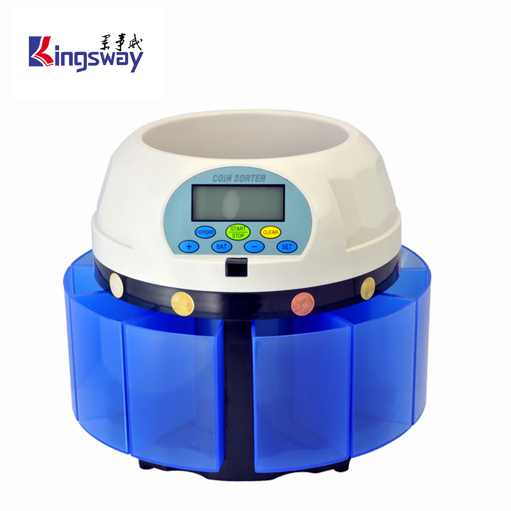 
High Speed Coin Counter Metal Coin Sorter KSW 650 