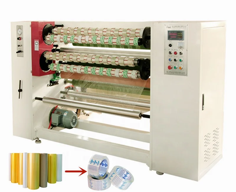BOPP Packaging Adhesive Tape Slitting Machine