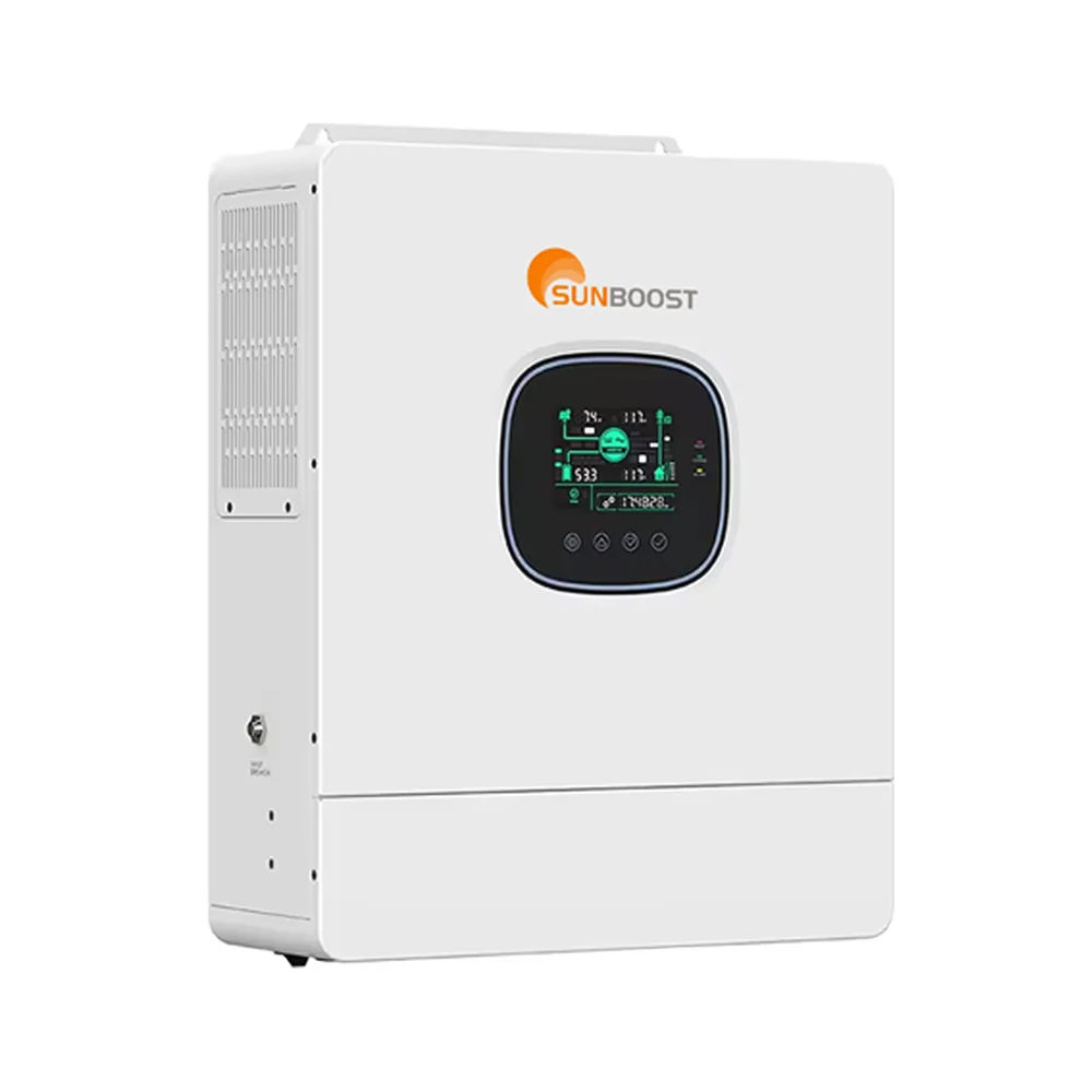 SUNBOOST 5 кВт преобразователи постоянного/переменного тока разделенная фаза 48 В аккумулятор MPPT генератор с параллельной гибридной сеткой 120 В/240