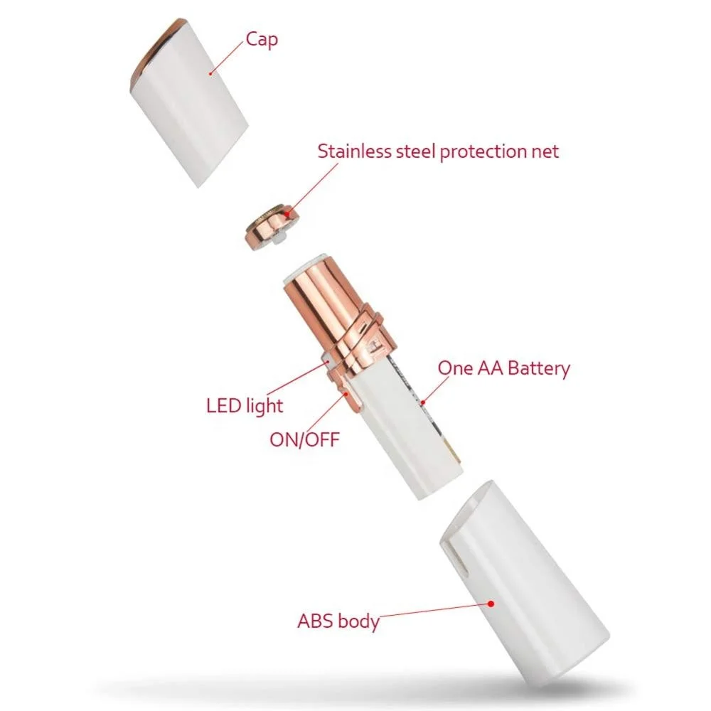 Средство для удаления волос для женщин, женское безболезненное удаление волос на лице, электрическое безболезненное женское средство для удаления волос на лице