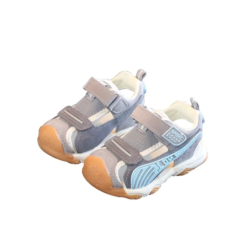 Новинка 2020, летняя красивая детская модная дышащая сетчатая обувь для отдыха Kid27sSports