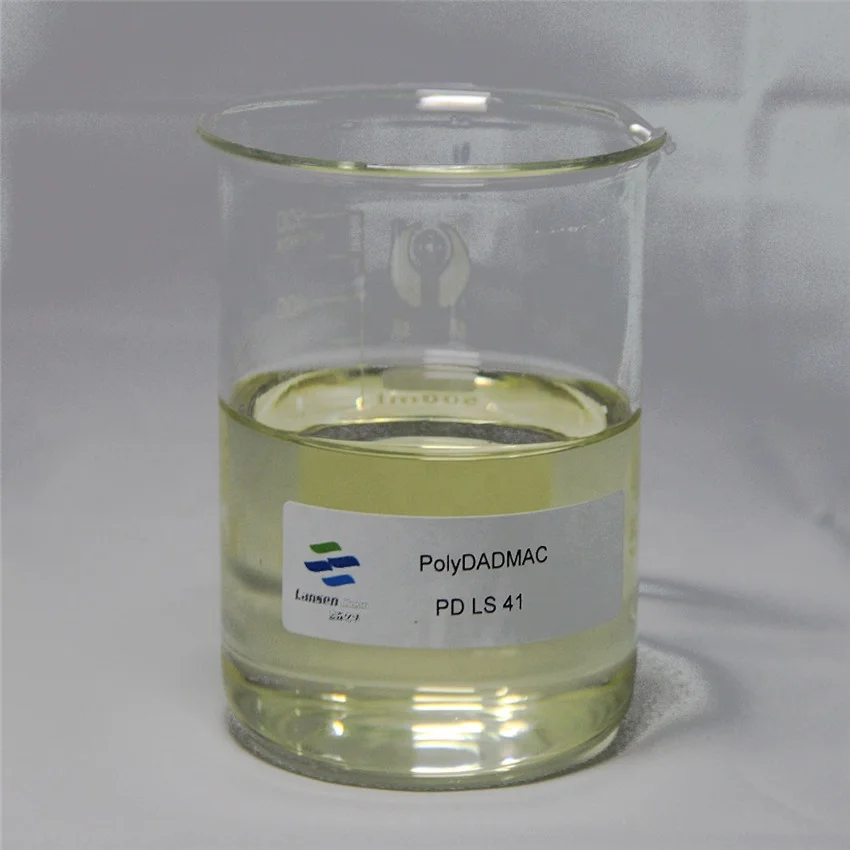 Флокулянт для очистки воды с твердым содержанием PolyDADMAC 40% высокого