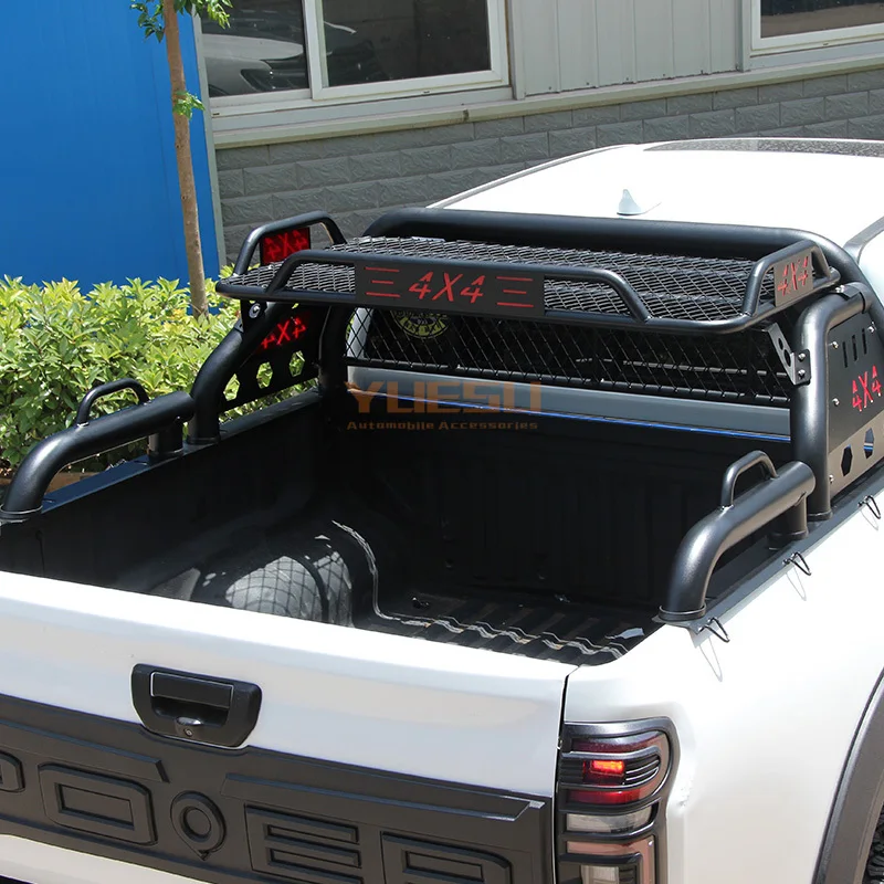 4x4 Offroad Car Sport Roll Bar Universal Carbon Storage Bar for Toyota Hilux 2pcs 130L Capacity Ford Make