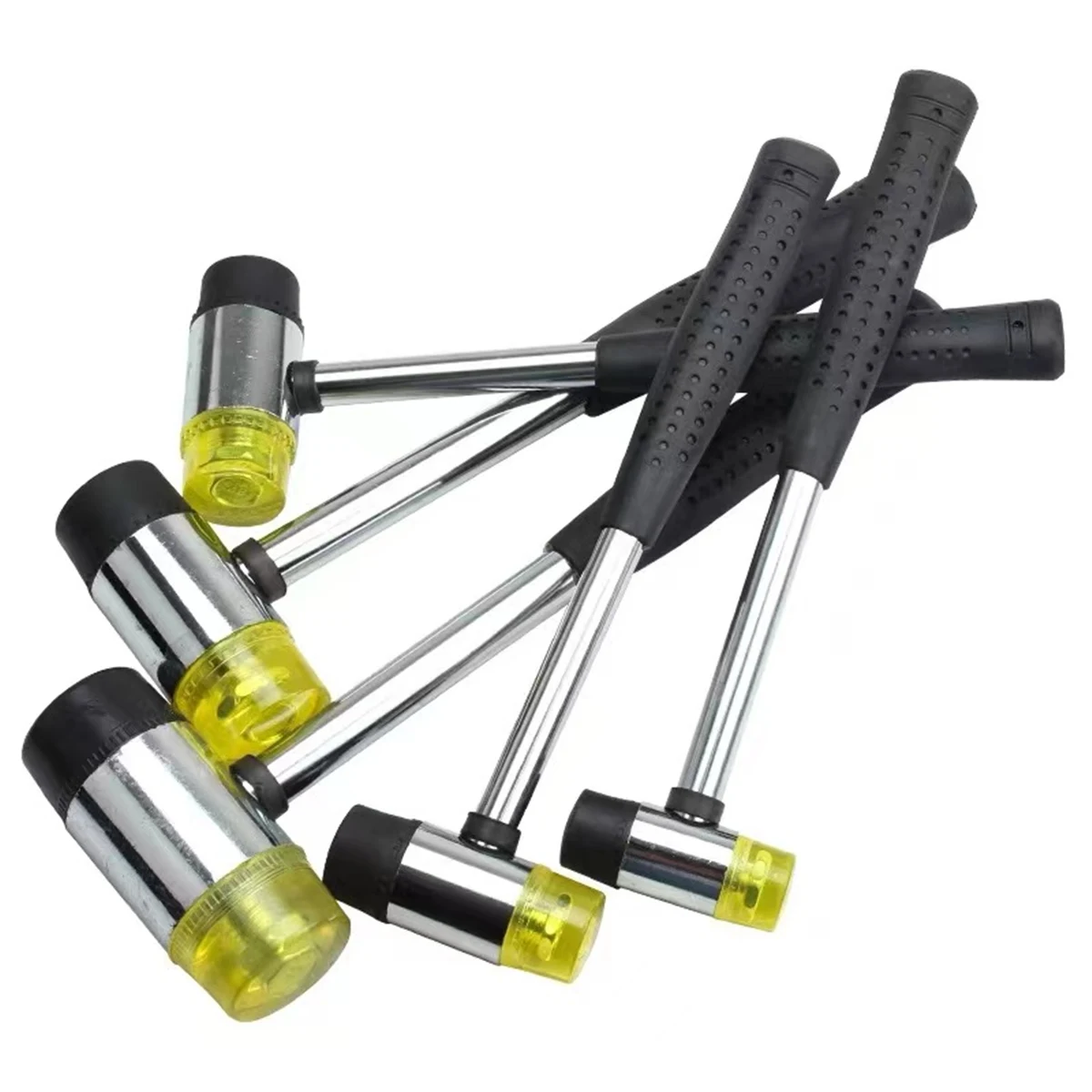 High quality Steel Pipe Handle Tile Installation Rubber Hammer With Cheap Price