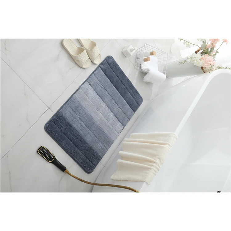 Manufacturer wholesale customized tpr polyester carpet supplier kitchen rugs