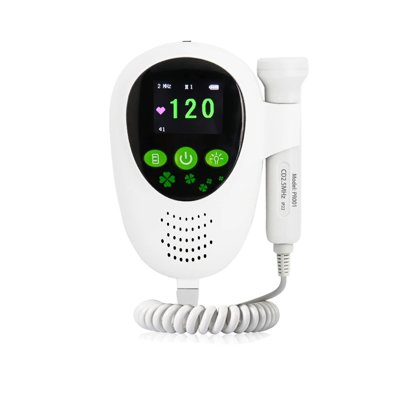 Big LCD display baby heartbeat monitor for pregnancy women home use