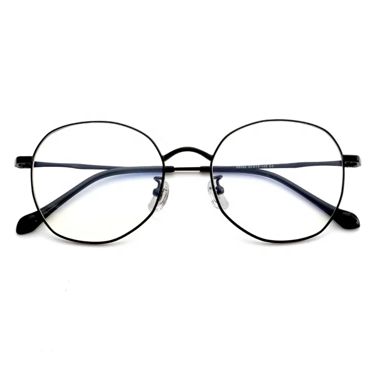 Aochi Top Quality Optical Titanium Glasses Woman Alloy Eyeglasses Frame For Men