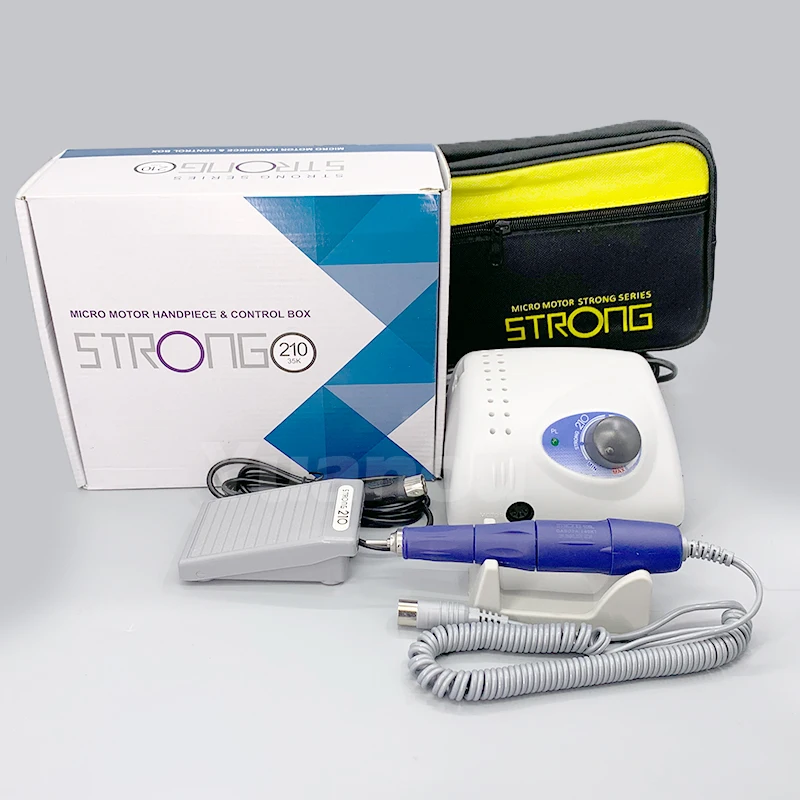 strong 210 105l 65W  nail drill machine 40000 rpm nail drill professional