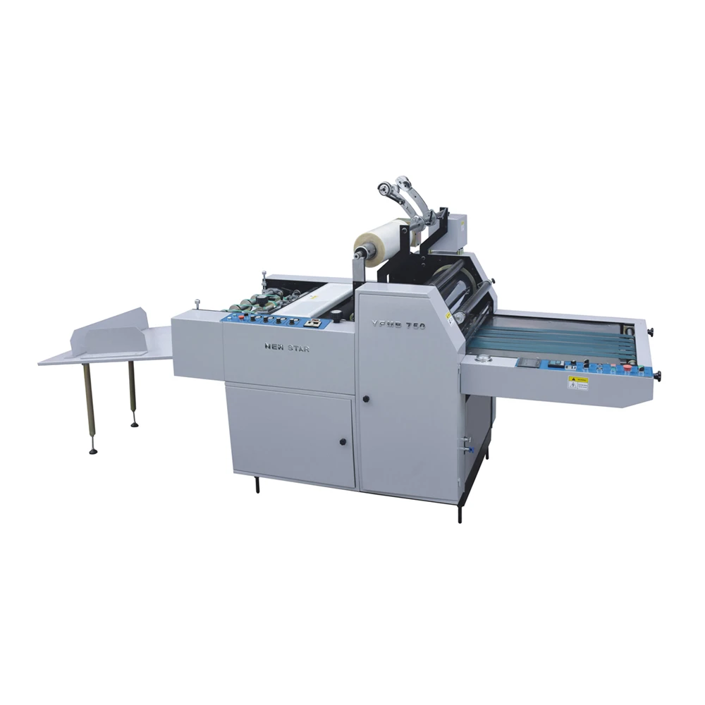 YFMB-750A Semi Automatic BOPP Plastic Film Paper Hot Coating Laminating Machine for Sale