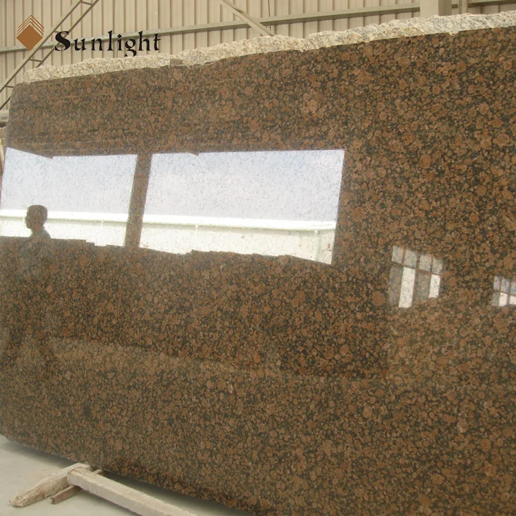 Wholesaler Price Baltic Brown Granite Bench Top With Back Splash Granite Countertops kitchen worktops Granite Slabs